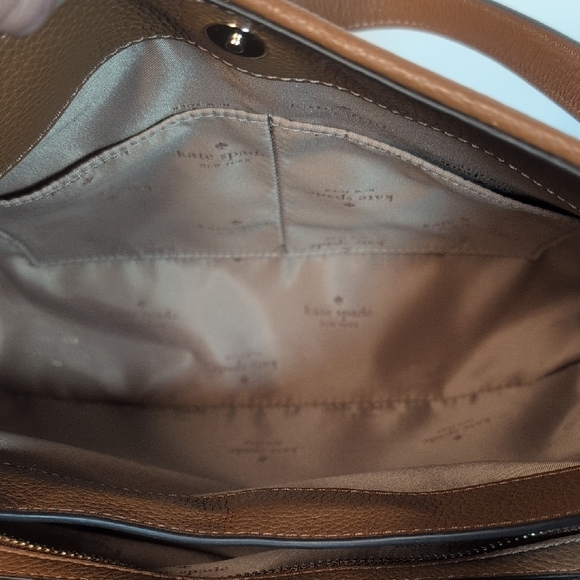 Kate Spade Leila Patchwork Suede And Leather Shoulder Bag - Picture 7 of 16